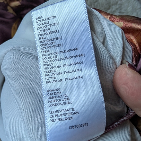 Free People Botanical Maxi Dress in Wine Combo - Picture 13 of 16